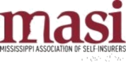 A red and white logo for the nas.